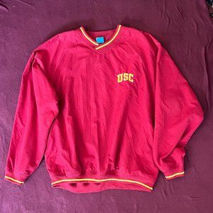 RED USC CREWNECK ATHLETICWEAR